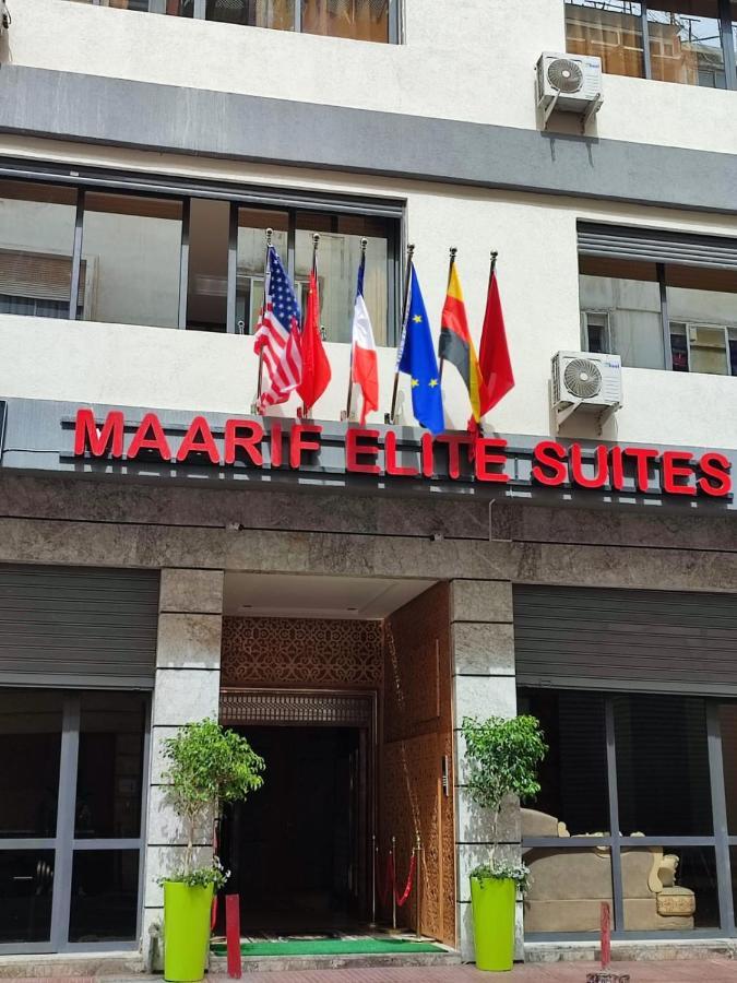 Maarif Elite Suites คาซาบลังกา ภายนอก รูปภาพ